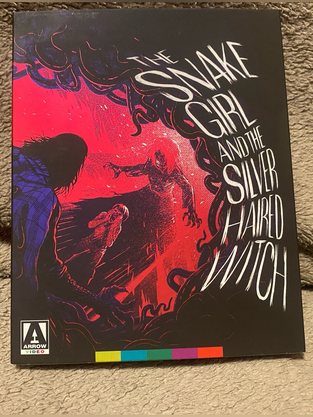 The snake and the silver haired witch blueray DVD Japanese horror Manga